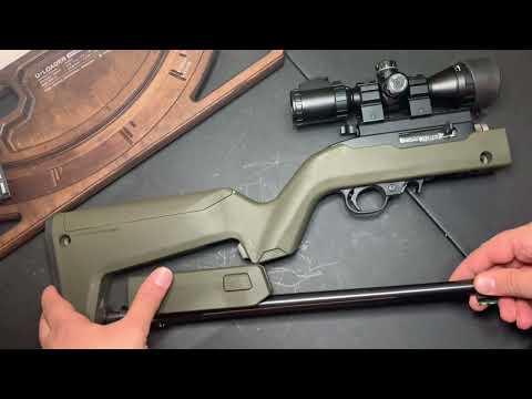 X22 Magpul Stock OD Green Ruger 1022