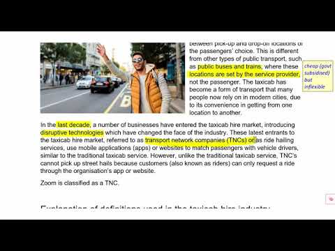 CIMA SCS August 2019 Pre seen Analysis Part 1 - Zoom