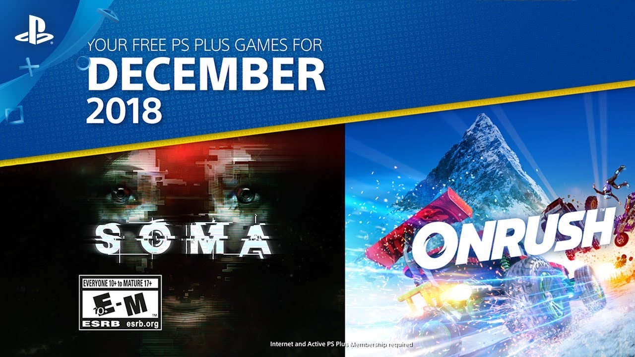 PlayStation Plus: Free Games for December 2018