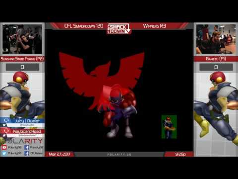 CFL Smackdown 120 Melee - SunshineStateFishing (Falcon) vs Gahtzu (Red) - Winners R3