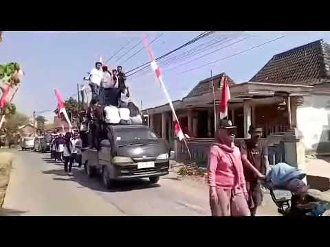 Jalan sehat dsn jegreg desa Kepuhrejo. ful odong² balap 😂