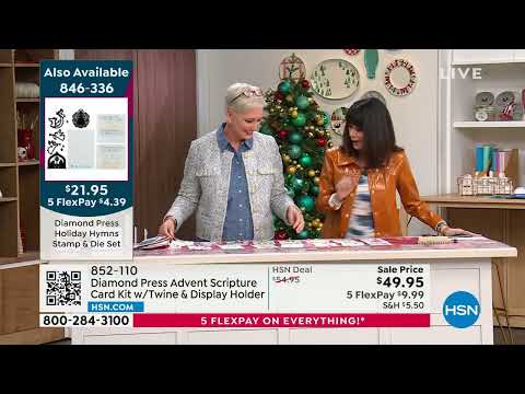 HSN | Craftober Event - Diamond Press Crafts 10.24.2023 - 06 PM