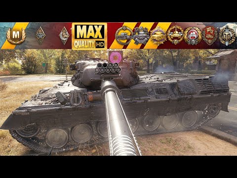 Leopard 1: Thriller on map Highway - World of Tanks