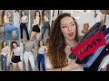 Huge Levi S Jeans Shorts Try On Haul Are They Worth It