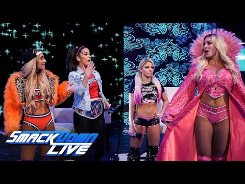 Charlotte Flair and Carmella crash Bayley’s “Moment of Bliss”: SmackDown LIVE, June 4, 2019