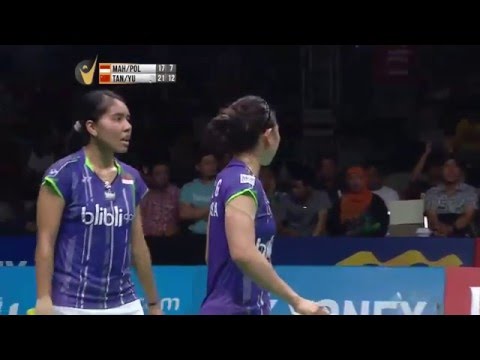 Yonex Sunrise Indonesian Masters 2015 | Badminton F M2-WD | Mah/Pol vs Tang/Yu