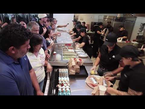 Video: Chipotle opens first Mexico restaurant in Monterrey suburb on July 16