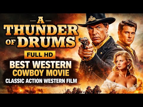 A Thunder of Drums (Full HD) | Best Western Cowboy Movie | Classic Action Western Film