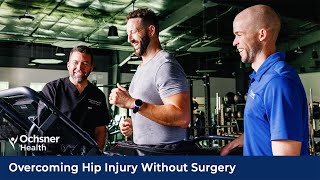Triathlete Overcomes Hip Injury Without Surgery
