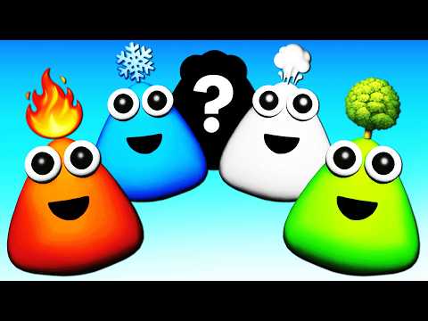 Pou Becomes EVERY ELEMENT