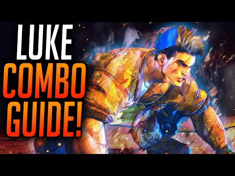 STREET FIGHTER 6 LUKE COMBOS! Starter Combo Guide
