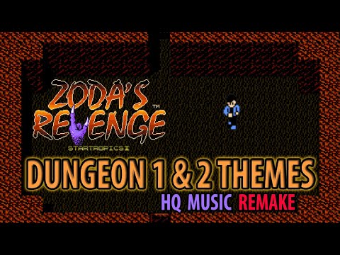 Zoda's Revenge  - Startropics II - Dungeon 1 and 2 REMIX [NES] Remake HQ Music