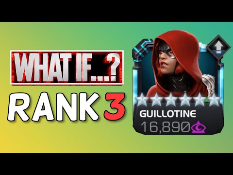 What If..... There Was a Rank 3 - 200 Signature Guillotine | Marvel Contest of Champions