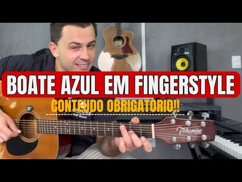 Faça Seu Violão Falar! Boate Azul em FINGERSTYLE (Solo COMPLETO com Tablatura)
