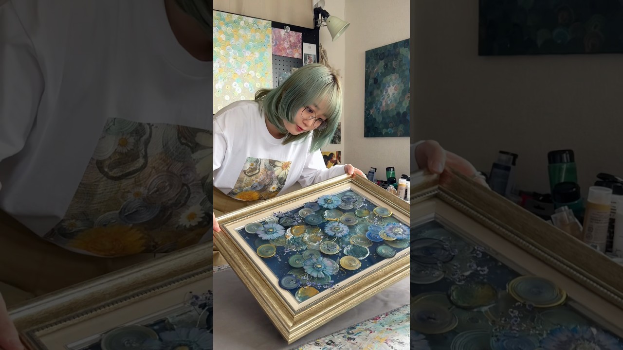 売れた絵を、丁寧に送る。#アート #抽象画