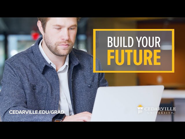 Thumbnail for video titled: Find the Right Christian Graduate Program for You at Cedarville University