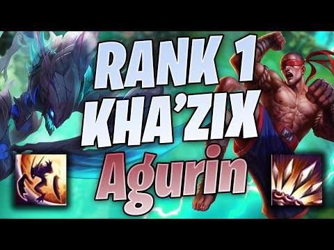 How to Destroy Enemy Like The Rank 1 EUW Kha'zix Agurin | Sybr