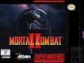 Mortal Kombat II Super Nintendo Shang Tsung