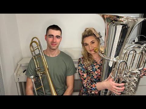 Camila Cabello - Bam Bam - Double Brass (Trombone & Tuba Cover)