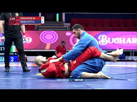 1/4 Men's GP Gi - 92 kg: M. BENGHOUNE (FRA) v. A. MENEGHETTI (ITA)