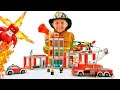 Конструктор LEGO City Пожарная часть (60110) LEGO 60110 - видео