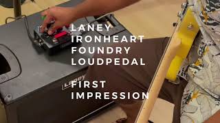 Video thumbnail for Shankar • Damn Dirty Apes • Laney Ironheart Foundry Loudpedal First Impression by Bentley Music