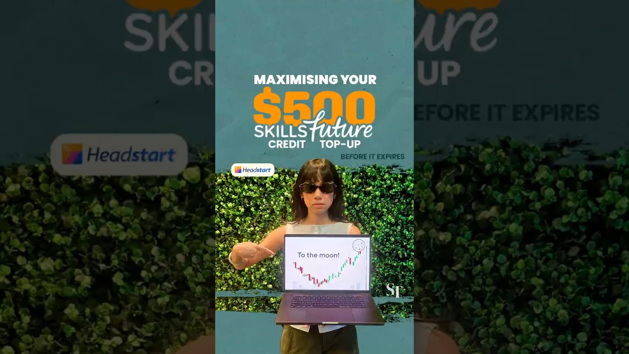 Don’t waste your $500 SkillsFuture credit top-up! Use it before it expires