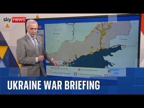 What's happening on the frontline in Ukraine? | War briefing with Professor Michael Clarke