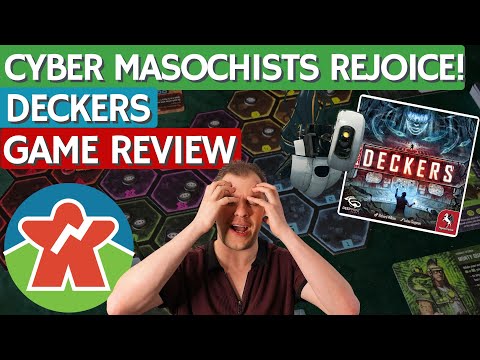 Deckers - Board Game Review - Cyber Masochists Rejoice!