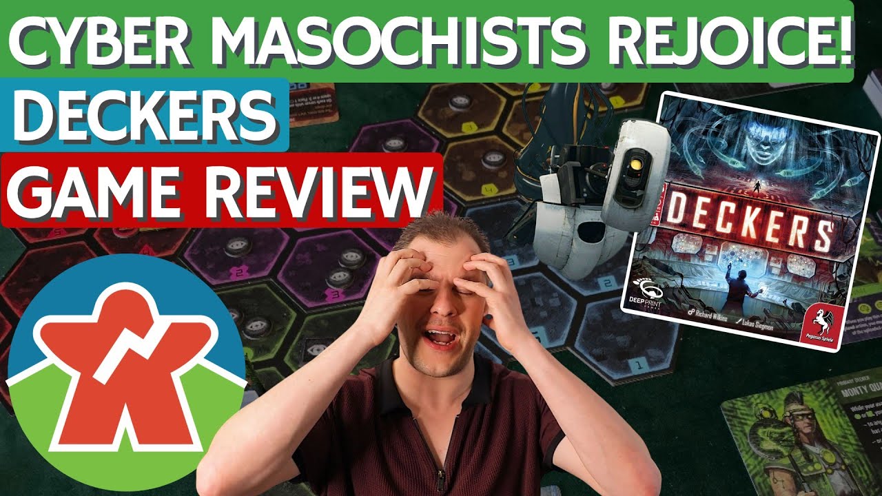 Deckers - Board Game Review - Cyber Masochists Rejoice!