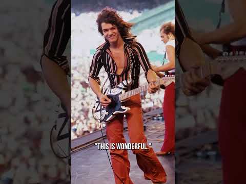 Eddie Van Halen having a wonderful time