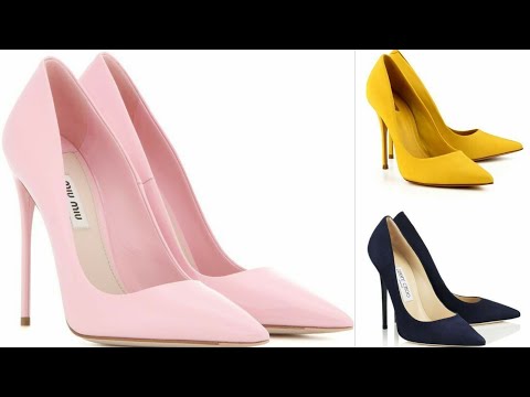 heel_simple and stylish high heel pump shoes design