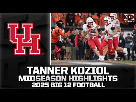 Tanner Koziol Midseason Highlights | 2025 Big 12 Football
