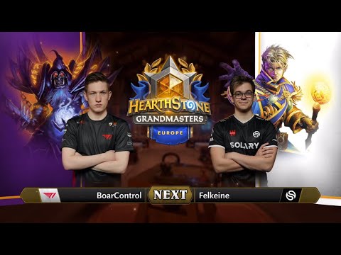 BoarControl vs Felkeine - Division A - Hearthstone Grandmasters Europe 2020 Season 1 - Week 6