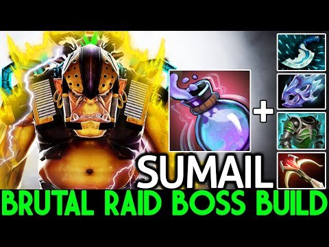 SUMAIL [Alchemist] Brutal Raid Boss Crazy Max Speed Damage 7.22 Dota 2