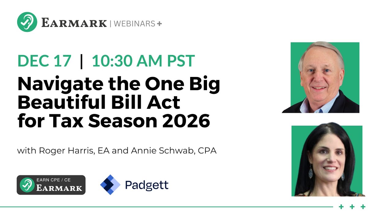 Navigate the One Big Beautiful Bill Act for Tax Season 2026