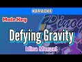 Defying Gravity by Idina Menzel (Karaoke : Male Key)