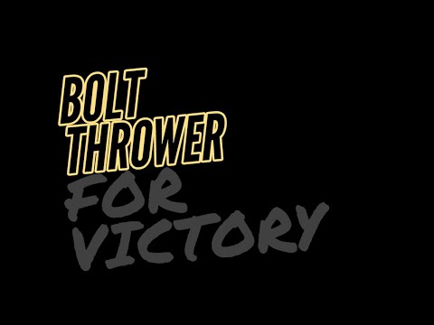 BOLT THROWER - FOR VICTORY - BACKING TRACK