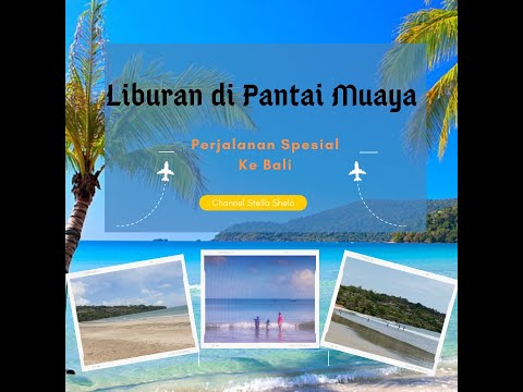 PANTAI MUAYA JIMBARAN BALI 🏖️🌴🌴🏊‍♀️ || KEINDAHAN WISATA PESISIR PANTAI BERPASIR PUTIH