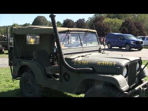 Restored usmc m38a1 jeep detail walk around video