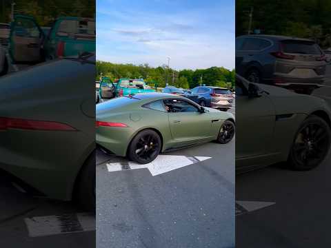 Jaguar F-Type S 3.0 Brutal Rev and Acceleration #jaguar # #youtubeshorts #shorts