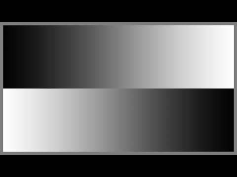 Monitor Grayscale Test - Black to White gradation - 1 hour 4K