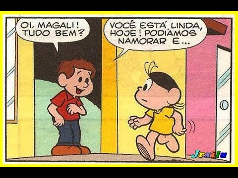 Magali - Namoradeira até certo ponto, Quadrinhos Turma da Mônica