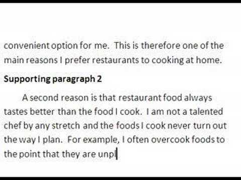 IELTS小論文の最初から最後まで（パート3/4 (IELTS Written essay from start to finish (part 3 of 4))
