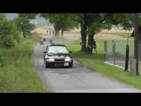 1 RallySprint Wiśniowa 2013 - Daniel Caputa / Anna Caputa - Mitsubishi Lancer Evo VI