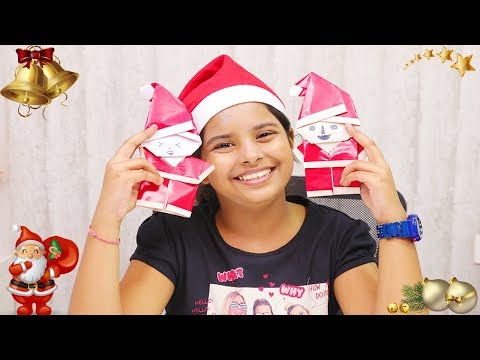 How to Make Origami Santa Claus | DIY - Christmas Decor | Christmas Celebration 2017 Video