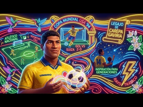 Herman Carepa Gaviria⚽🇨🇴:El guerrero antioqueño que dejó el alma y un gol histórico con la tricolor🏆