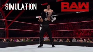 WWE 2K16 SIMULATION: Roman Reigns vs Finn Balor  R