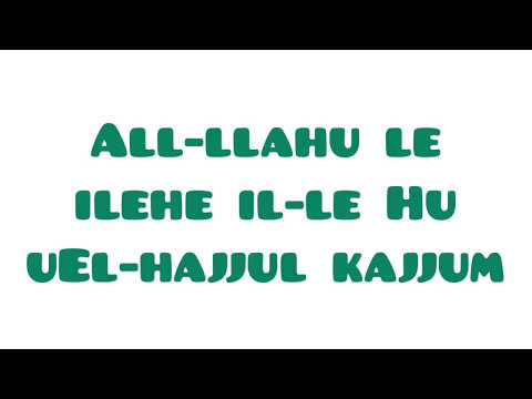 AJETI KURSI Ajetul kursija 10 here recituar nga Muzammil Hasballah (Meso ajetin me shqiptim shqip)