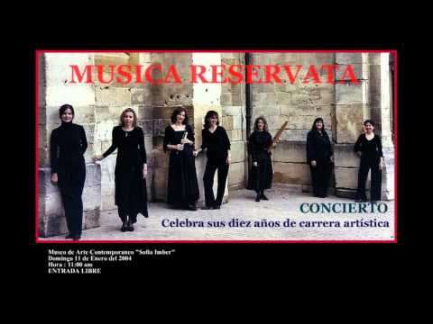 Musica Reservata   pasa el agoa